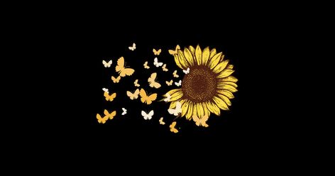 Butterfly Wallpaper Laptop, Sunflower Wallpaper Aesthetic Laptop, Sunflower Wallpaper For Laptop, Sunflower Desktop Wallpaper, Sunflower Aesthetic Wallpaper Pc, Sunflowers And Butterflies Wallpaper, Laptop Backgrounds, Hd Desktop, Sunflower Wallpaper