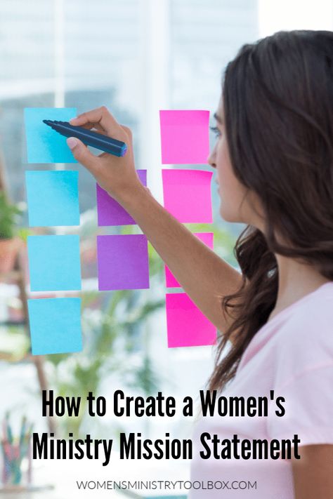 Struggling to craft a women's ministry mission statement? Help is here! Steps, tips, and examples of women's ministry mission statements included. Moms Ministry, Women Small Group, Creating A Mission Statement, Mission Statement Examples, Womens Ministry Events, Christian Women's Ministry, Church Retreat, Ministry Leadership, Church Fellowship