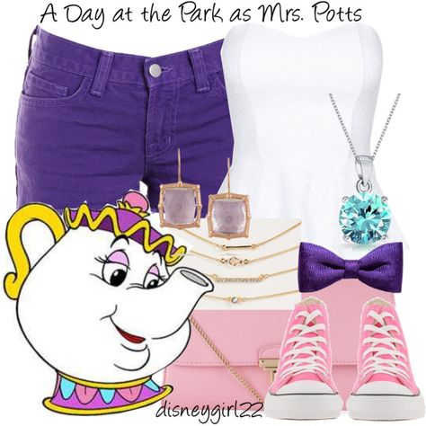 A Day at the Park as Mrs. Potts by disneygirl22 on Polyvore featuring J Brand, Converse, AÃ©ropostale, Larkspur & Hawk, Bling Jewelry, ZuZu Kim, women's clothing, women's fashion, women and female Mrs Potts Disney Bounding, Mrs Potts Disneybound, Disney Fits, Mrs Potts, Disney Themed Outfits, Cute Disney Outfits, Disney Bounds, Day At The Park, Disney Clothes