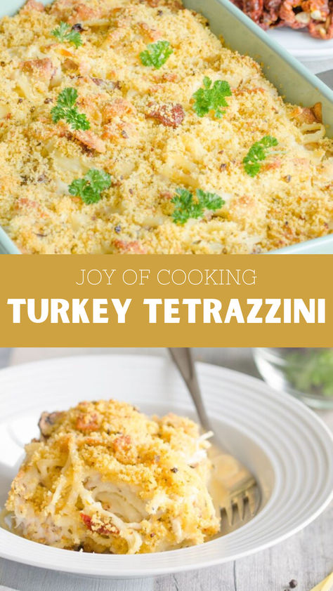 Joy Of Cooking Turkey Tetrazzini Recipe Tettrazini Recipe Turkey, Turkey Tetrazzini Recipe Pioneer Woman, Turkey Tettrazini, Turkey Tetrazini, Turkey Tetrazzini Recipe Easy, Turkey Scallopini, Turkey Stock Recipe, Turkey Tetrazzini Recipe, Turkey Tetrazzini