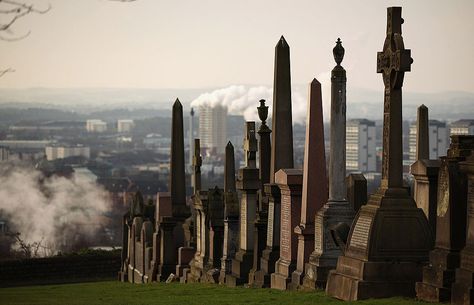 Glasgow Necropolis Glasgow Necropolis, Visit Glasgow, Glasgow Cathedral, Cemeteries Photography, Pere Lachaise Cemetery, Scotland Travel, Architectural Digest, Graveyard, Nice View