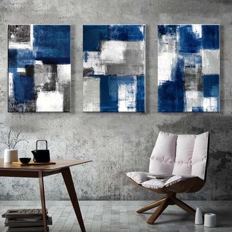 Office Decor Artwork, Living Room Themes, Room Wall Painting, Interior Wall Decor, Home Decor Paintings, Canvas Wall Decor, Modern Wall Decor, Abstract Wall, Wall Art Canvas