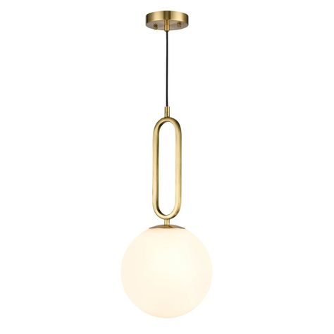 Page Pendant Light – Poly & Bark Clear Glass Pendant Light, Globe Ceiling Light, Geometric Pendant Light, Gilded Mirror, Poly & Bark, Elongated Oval, Mercer Island, St Simons, Glass Ceiling Lights