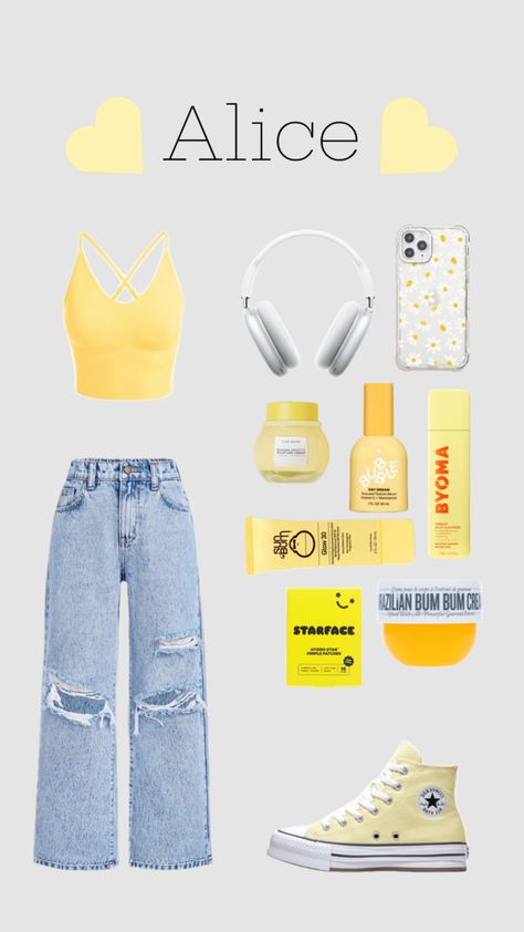 #yellow #preppy #fyp #ootd Preppy Outfits Collage, Yellow Preppy, Outfit Collage, Preppy Outfits, Ootd, Collage, Outfit Inspo, Yellow, Quick Saves