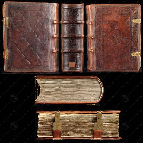 Beautiful Victorian rebinding of a Medieval text. Leather Bookbinding, Lady Capulet, Book Texture, Style Graphique, Texture Png, Antique Objects, Magic Books, Medieval Books, Leather Book Covers