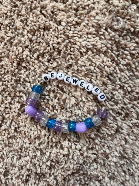 Bejeweled Taylor Swift Bracelet, Eras Tour Bracelet Ideas, Bejeweled Taylor Swift, Taylor Bracelet, Swift Bracelet, Taylor Swift Eras Tour, Tour Outfits, Taylor Swift Eras, Beads Bracelet Design