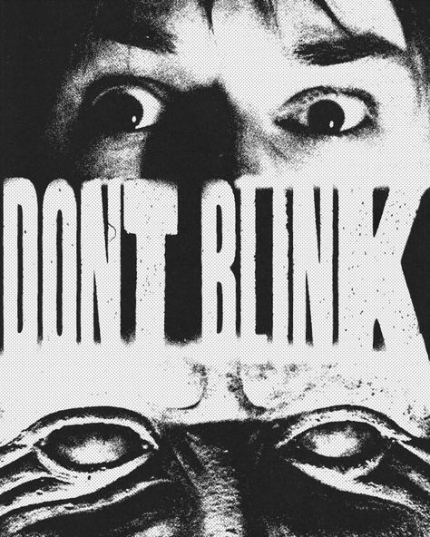 #doctorwho #weepingangel #blink #davidtennant #scary #horro #creepy #design #poster #art #photoshop #effect #blackandwhite Creepy Poster Design, Scary Poster Design, Creepy Graphic Design, Ominous Signs, Skins Poster, Scary Poster, Creepy Design, Type Poster, Scary Monsters