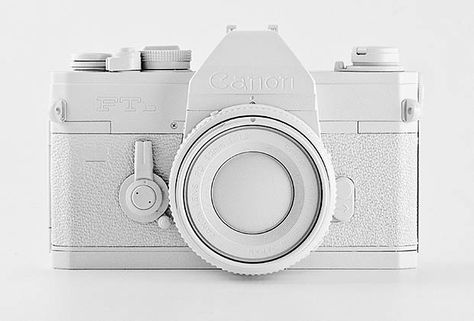 Cameras and Film in White, With All Visual Branding Removed Andrew Miller, White Camera, Visual Branding, White Noise, White Picture, Vintage Cameras, Shades Of White, White Aesthetic, All White