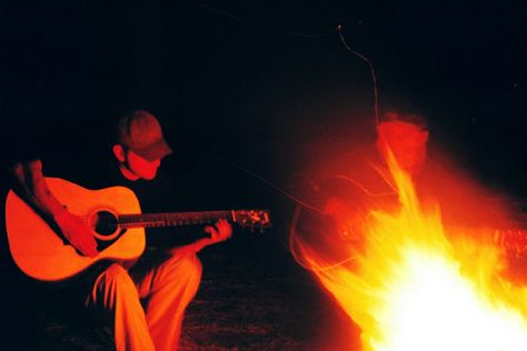 nothing like some acoustic guitar by the campfire Healing Activities, Guitar Songs For Beginners, Campfire Songs, Emergency Prepardness, House Of The Rising Sun, Acoustic Guitar Lessons, Survival Stuff, Social Capital, Learn To Play Guitar