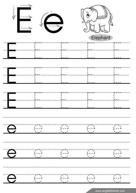 Letter e tracing page Upper And Lower Case Letters Tracing Printables Free Pre School, E Tracing Worksheet, Letter E Tracing Worksheets, Letter E Activities For Preschool, Letter E Worksheet, Letter E Tracing, Letter E Printable, Tracing Letters Preschool, Letter Tracing Printables