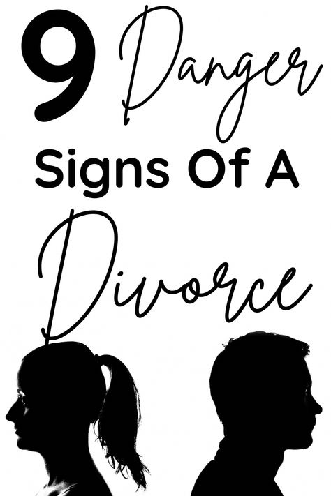 Worried your marriage is showing signs of a divorce? Read about whether or not you're having signs of divorce coming in your marriage. When To Get A Divorce, Diy Divorce, Husband Wants Divorce, Divorce Signs, Dating A Divorced Man, Enneagram 8, I Want A Divorce, Reasons For Divorce, Marriage Signs