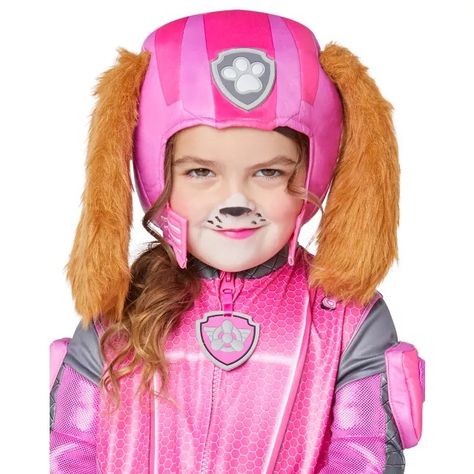 Toddler Skye Costume Deluxe - PAW Patrol - Spirithalloween.com Skye Halloween Costume, Sky Costume Paw Patrol, Adult Skye Paw Patrol Costume, Sky Paw Patrol Costume, Paw Patrol Costumes For Adults, Skye Paw Patrol Costume, Skye Costume, Dog Makeup, Sky Paw Patrol