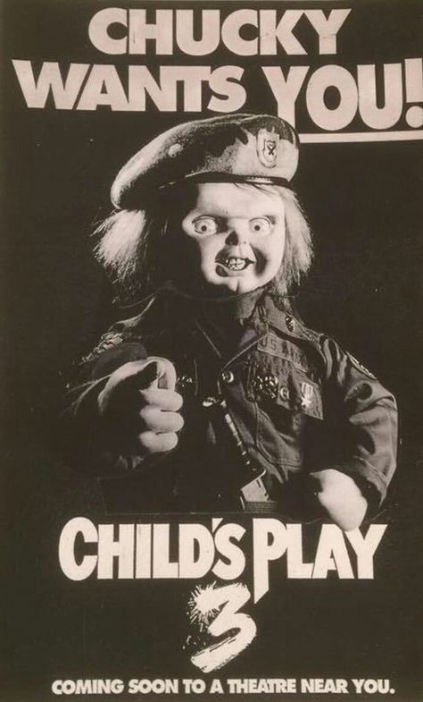 Child's Play 3 Chucky Poster, Chucky Aesthetic, Child's Play Movie, Classic Horror Movies Posters, Chucky Movies, Chucky Horror Movie, Phone Widget, Childs Play Chucky, Horror Pictures