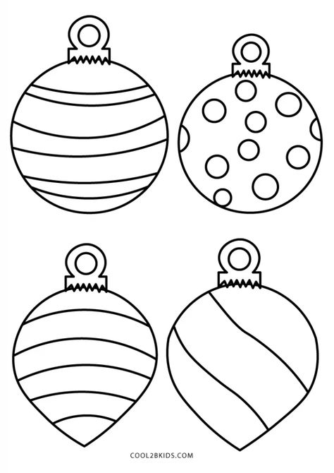 Free Printable Christmas Ornament Coloring Pages For Kids Bauble Template Free Printable, Ornament Outline Free Printable, Wood Burning Christmas Ornaments Free Printables, Printable Ornament Template, Christmas Ornaments Coloring Pages, Ornaments Coloring Pages, Christmas Ornaments Coloring, Ornament Coloring Pages, Printable Ornaments