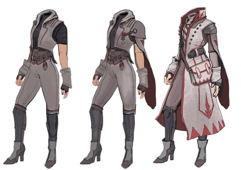 The modern take on the white mage outfit is awesome Mage Designs, Fantasy Assassin, Mage Outfit, Steampunk Armor, White Mage, Armor Clothing, Fashion Design Drawings, Drawing Clothes, Outfits And Accessories