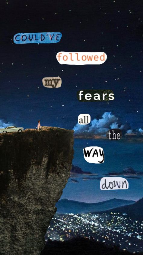 “Pulled the car off the road to the lookout / Could've followed my fears all the way down” #thisismetrying #taylorswift #taylorswiftfolklore #taylorswiftaesthetic #taylorswiftlyrics #lyrics Taylor Lyrics, Swift Lyrics, Long Live Taylor Swift, Taylor Swift Lyrics, Live Taylor, Lord And Savior, Long Live, Way Down, Cute Quotes