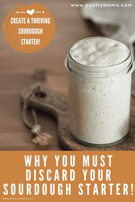 The Pantry Mama, Best Sourdough Starter Recipe, Pantry Mama, Sourdough Starters, Making Sourdough Bread, Sourdough Bread Starter, Dough Starter, Sourdough Starter Discard Recipe, Homemade Sourdough Bread