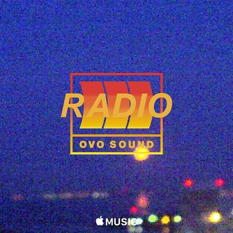 #art #vhs #noise #photo #blue #old #radio #ovo #sound #night Radio Poster, Radio Logo, Ovo Sound, Old Radio, Music Career, Football Wallpaper, Career, Sound, Neon Signs