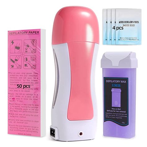 Types Of Waxing, Home Waxing, Home Waxing Kit, Kids Christmas List, Hair Removal At Home, Women Things, Wax Roller, Wax Machine, Wax Kit