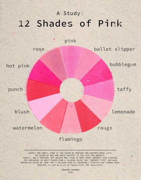 Different Color Shades, Brand Colors Inspiration, Create Color Palette, Pink Punch, Fashion Terms, Color Schemes Colour Palettes, Hex Color Codes, Brand Color Palette, Color Club