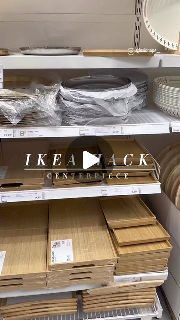 Ikea Candles, Ikea Table, Ikea Decor, Ikea Hack Ideas, Dekor Diy, Ikea Furniture Hacks, Diy Tray, Ikea Hackers, Diy Ikea Hacks