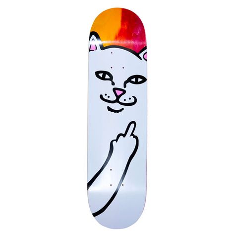 Tabla de skate de marca Ripndip del gato. Tienda de skate online en España. Skate Bord, Mini Skate, Lord Nermal, Skate Vibes, Skateboard Art Design, Finger Skateboard, Anime Cupples, Cool Skateboards, Skate Art