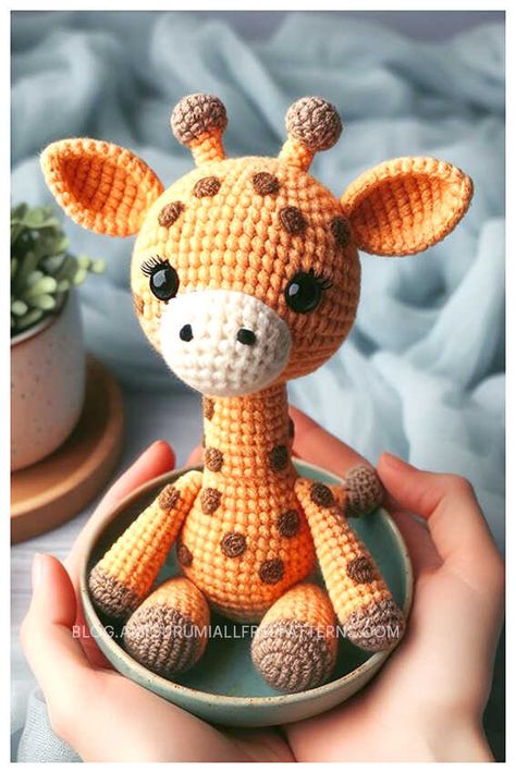 Plush Giraffe, Amigurumi Giraffe, Giraffe Toy, Giraffe Crochet, Crocheted Toys, Crochet Owl, Amigurumi Plush, Giraffe Pattern, Amigurumi Elephant