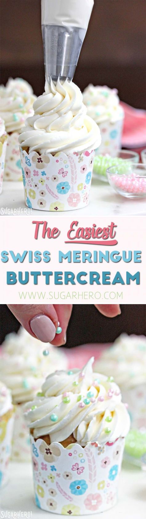 Swiss Meringue Buttercream Recipe, Icing Tutorials, 1 Cake, Meringue Buttercream, Swiss Meringue Buttercream, Swiss Meringue, Buttercream Recipe, Delicious Cakes, Cake Fillings