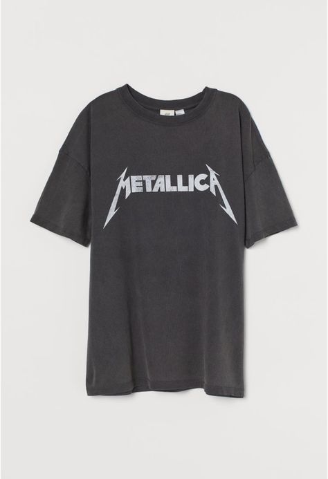 Metallica Shirt, Metallica T Shirt, T Shirt Oversize, Oversize Fashion, Concert Tshirts, Oversized T Shirt, Oversized Tshirt, Fashion Company, Metallica