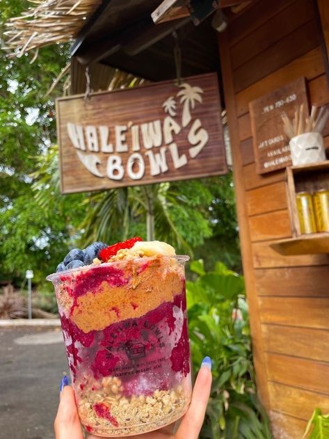 Acai Bowls Hawaii, Tropical Food, Healthy Food Motivation, Island Vibes, Oahu Hawaii, Food Obsession, Smoothie Bowl, Pretty Food, Cute Food