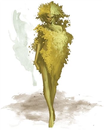 Encounter of the Week: April Showers and Foul Flowers - Posts - D&D Beyond Creature Fantasy, Dungeon Master's Guide, Shadow Video, Forgotten Realms, Forest Spirit, Dungeon Master, Wizards Of The Coast, Fantasy Creatures, Mythical Creatures