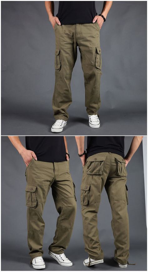 Cargo Straight Pants Outfit, Military Cargo Pants Outfit, Mens Cargo Pants Outfit, Emo Anime Pfp, Men Cargo Pants Outfit, 6 Pocket Cargo Pants, Cargo Joggers Mens, Pfp Emo, Formal Boys Outfit