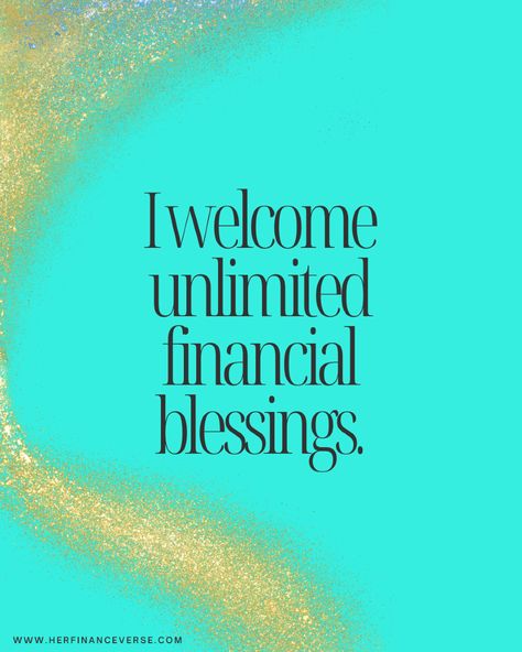 I welcome unlimited financial blessings. There is no cap on the abundance I can receive. Manifest Abundance Wealth, Getting Money Aesthetic, Good Investments, Alignment Affirmations, Daily Magic, Abundance Images, Saving Money Quotes, Financial Blessings, Krishna Quotes In Hindi