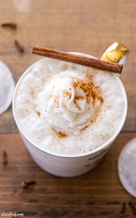 Easy Chai Latte with Almond Milk. Chia Latte Recipe, Chia Tea Latte Recipe, Dairy Free Starbucks Drinks, Dairy Free Starbucks, Free Starbucks Drinks, Almond Milk Drinks, Chai Tea Latte Recipe, Chai Latte Recipe, Almond Milk Latte