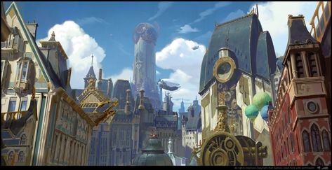 ArtStation - Arcane, Kevin Le Moigne Arcane Concept Art, Illustration Art Inspiration, League Of Legends Video, Ing Civil, Nosara, Design And Illustration, Matte Painting, Fantasy Art Landscapes, 판타지 아트