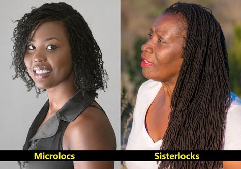 Microlocs Vs. Sisterlocks: Which One Is Better? – Hairstyle Camp Palm Rolled Micro Locs, Microlocs Installation, Micro Locs Vs Sister Locs, Microlocs Vs Sisterlocs, Microlocs Vs Sisterlocks, Sisterlocs Vs Micro Locs, Medium Size Sisterlocks, Sister Locs Vs Microlocs, Sister Locks Hairstyles