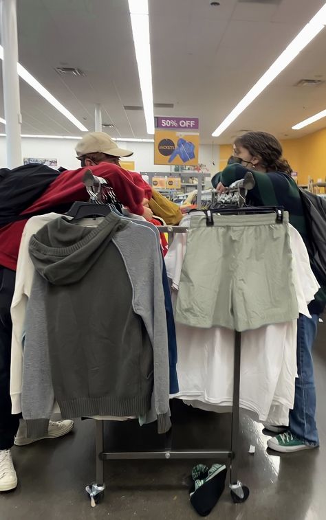 aesthetic couple thrifting thrift store goals cute y2k indie brandy goodwill boyfriend goals girlfriend Thrift Store Aesthetic, Thrift Aesthetic, Store Aesthetic, Dream Dates, I Need Love, Couples Book, Cute Date Ideas, Aesthetic Couple, Best Friend Photoshoot