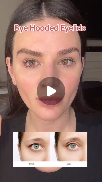 Gua Sha Brow Lift, Hooded Eye Lift Massage, Guasha Eye Lift, Gua Sha Hooded Eyes, Gua Sha For Hooded Eyes, Hooded Eyes Exercise, Eye Lift Exercise, Yoga Face, Massage Routine