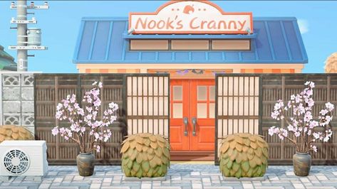 Nooks Cranny Ideas Japanese, Nooks Cranny Japanese Acnh, Acnh Nook Cranny Ideas Japanese, Nooks Cranny Ideas Acnh, Nooks Cranny, Animal Crossing Wild World, Acnh Inspo, Island Ideas, Island Design