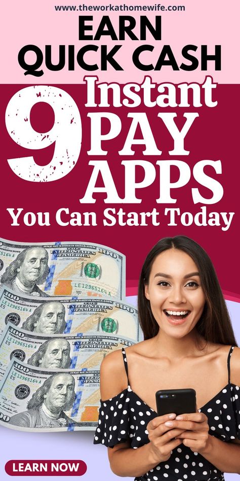 Need extra money right away? Check out these 9 apps that pay you on the same day! Whether it's through gig jobs, survey apps, or cash-back rewards, each option lets you earn fast, so you're never left strapped for cash. Dive into the gig economy and get started with no set schedule required. 4d Application Resources, Paying Apps, Earn Money App, Earn Extra Money Online, Apps That Pay You, Apps That Pay, Make Money From Pinterest, Paypal Money, Instant Money