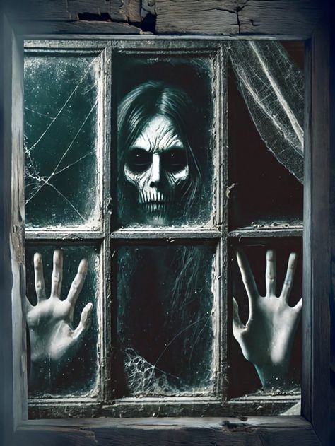 1pc Halloween Scary Zombie Window Curtain Banner, Haunted House Decoration For Indoor/Outdoor Use, Horror Banner Suitable For Spooky Party, No Power Needed, Fits Halloween Event And PartyI discovered amazing products on SHEIN.com, come check them out! Horror Banner, Scary Zombie, Haunted House Decorations, Spooky Party, Halloween Scary, Halloween Event, House Decoration, Scary Halloween, Halloween Art