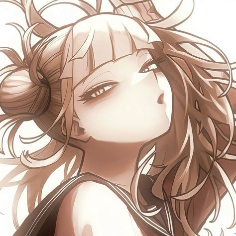 Himiko Toga Colored Manga, Mha Toga Icon, Anime Icons Manga Colored, Himiko Toga Official Art, Togachako Official Art, Toga Official Art, My Hero Academia Icons Mina, Bnha Pfp, Toga Pfp