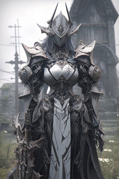 Armored Woman, Woman In Armor, Dragon Armor, Female Character Concept, Female Knight, 다크 판타지, Fantasy Armor, Robot Concept Art, Fantasy Concept Art