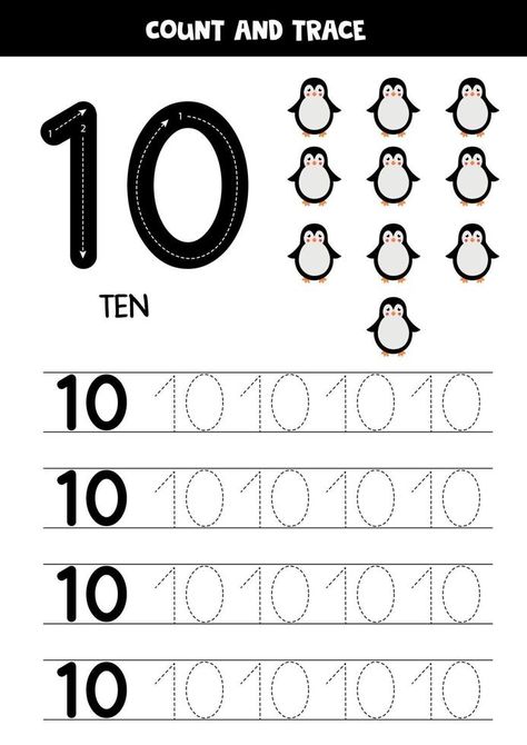 10 Worksheet Preschool, Number 10 Worksheet Preschool, Number 10 Worksheet, 60 Number, Phonics Reading Passages, Worksheet Preschool, Tracing Worksheets Preschool, Kids Worksheets Preschool, Worksheet For Kids