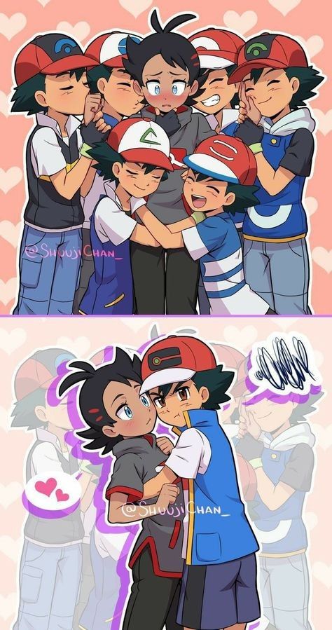 Pokémon Journeys, Pokemon Journeys, Pokemon Couples, Pokemon Alola, Pokemon Manga, Ash Pokemon, Cute Pokemon Pictures, Pokemon Ships, Pokemon Eevee