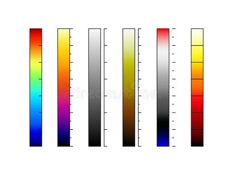 Thermographic camera color palettes vector. A set of thermal vision pseudo color , #AD, #vector, #set, #thermal, #palettes, #Thermographic #ad Thermal Color Palette, Thermal Vision, How To Teach Kids, Thermal Imaging, Photoshop Effects, Teach Kids, Vector Stock, Art Art, Teaching Kids