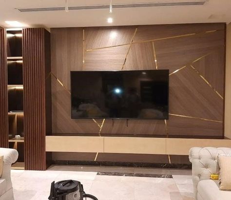 LED Wall Designs to Make your TV look More Enticing Modern Bedroom Tv Unit, Fireplace Tv Stand Decor, Wall Unit Tv, Tv Stand Living Room, Tv Cabinet Design Modern, Tv Room Decor, Living Room Furniture Modern, Wall Unit Designs, Tv Unit Furniture Design