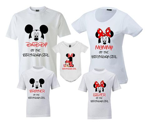 Birthday Family T-Shirts Disney Birthday Shirt Birthday Family Shirt Mickey Mouse Birthday T-Shirt Minnie Mouse Birthday Tee INSTRUCTIONS ***************** 1. Select your size from the drop down menus and continue with your purchase. 2. Before completing checkout you will be Birthday Family Shirts, Mickey Mouse Birthday Shirt, Mickey 1st Birthdays, Minnie Mouse Theme Party, Fiesta Mickey Mouse, Disney Birthday Shirt, Mickey Mouse Clubhouse Birthday Party, Mickey Mouse Clubhouse Birthday, Family T Shirts