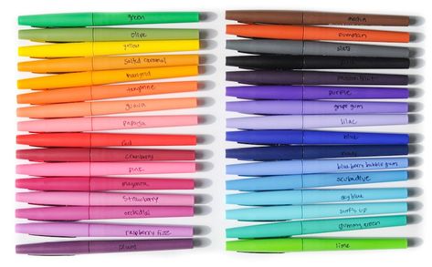 32 Paper Mate Flair Pens | Jenny's Crayon Collection Paper Mate Flair Pens, Papermate Flair Pens, Paper Mate Pens, Paper Mate Flair, Flair Pens, Candy Pop, Cool School Supplies, Paper Mate, Writing Utensils