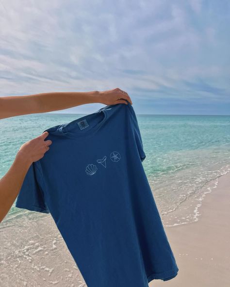 Not over summer ? Same here! 🌺🐚☀️ Shop summer vibes all year round at Cocokay.co 🥥🩵🌊 Beach Tshirt, Shark Tooth, Beach T Shirts, Shark Teeth, Comfort Colors Tee, Embroidered Design, Design Model, Oversized Tshirt, Tshirt Colors